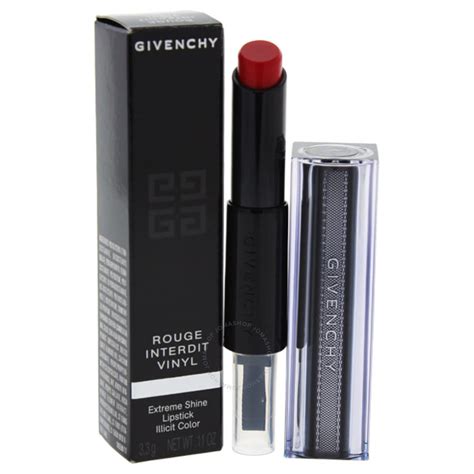 givenchy trio rouge interdit vinyl|givenchy rouge interdit temptation black.